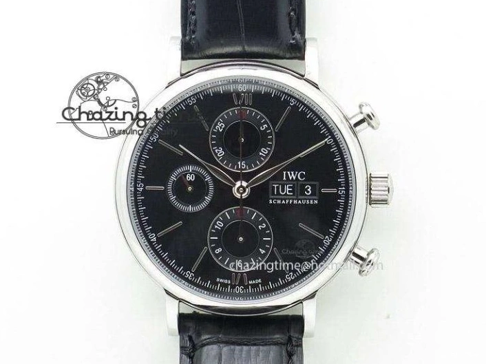 MIROTIME 0419 Portofino Automatic SS FKF 1:1 Best Edition Blue Dial on Blue Leather Strap A Cozy 7133